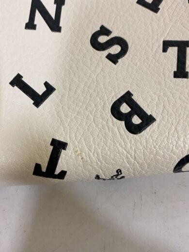 商品画像：2つ折り財布/レザー/WHT/総柄/メンズ 9