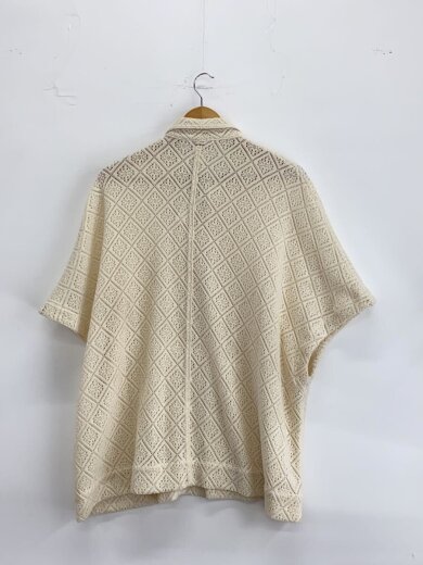 商品画像：HOLIDAY SHIRT/半袖シャツ/S/ポリエステル/ベージュ/220ISK24/編み込み 2