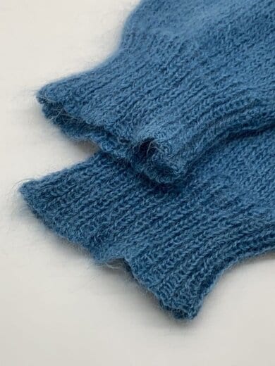 商品画像：ニット・セーター(厚手)/0/モヘア/ブルー/A7AP02KM/KID MOHAIR KNIT 6