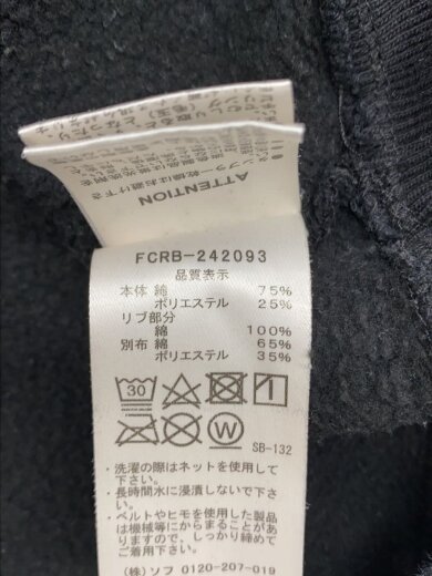 商品画像：パーカー/L/BLK/FCRB-242093/2024AW/BIG LOGO TEAM SWEAT HOODIE// 4