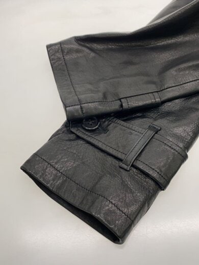 商品画像：レザートレンチコート/2/レザー/BLK/0210090016 5