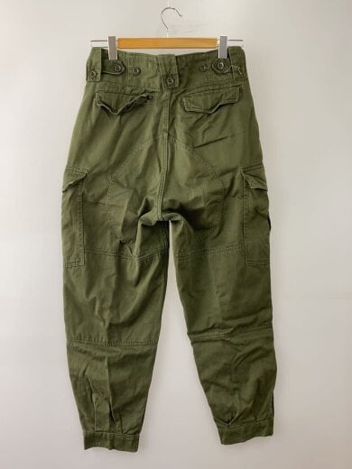 商品画像：カーゴパンツ/コットン/カーキ/無地/80s/ベルギー軍// 2