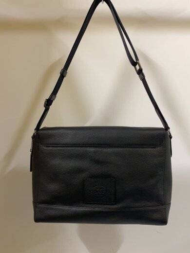 商品画像：ショルダーバッグ/レザー/BLK/無地/88892// 3