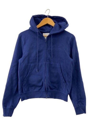 商品画像：ジップパーカー/1/コットン/ブルー/無地/KAIKO-26-101/DOUBLE ZIP PARKA 1