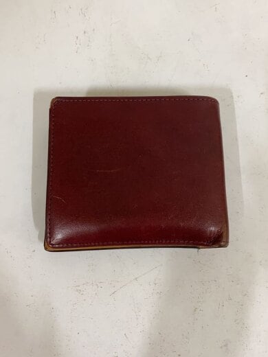 商品画像：2つ折り財布/レザー/BRW/メンズ 2