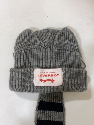 商品画像：ニットキャップ/--/GRY/レディース 1
