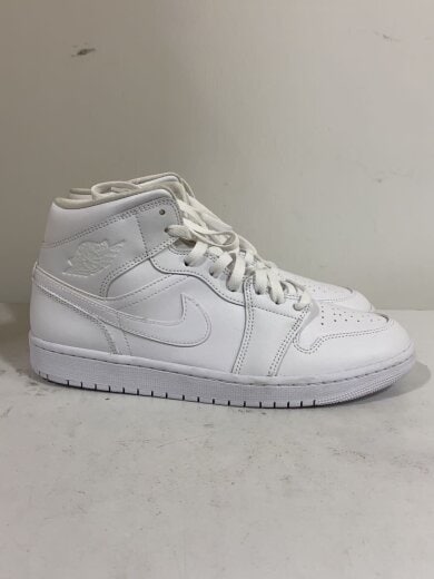 商品画像：AIR JORDAN 1 MID_エア ジョーダン 1 ミッド/28.5cm/WHT 2
