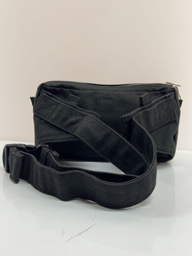 画像：PORTERウエストバッグ/コットン/BLK/無地/592-075073