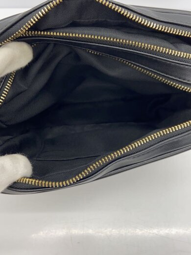 商品画像：パフィーポシェット/ショルダーバッグ/フェイクレザー/BLK/無地/125-2281227 7