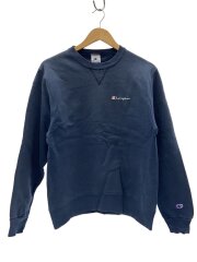 90s/青刺繍タグ/スウェット/M/コットン/NVY