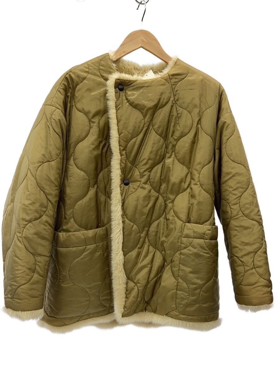 HYKE / EDITION別注/フェイクファー/リバーシブルキルティングジャケット/1/アクリル