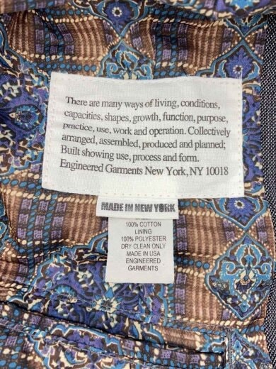 商品画像：ANDOVER JACKET/テーラードジャケット/S/コットン/GRY 4