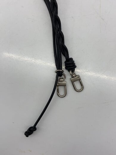 商品画像：COW LEATHER STONE/スマホストラップ/服飾雑貨/--/BLK/無地/レディース 2