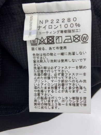 商品画像：Swallowtail Vent Hoodie/ナイロンジャケット/L/ナイロン/BLK/NP22280 4