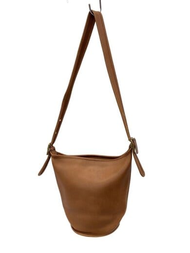 商品画像：バケツバッグ/オールドコーチ/ショルダーバッグ/レザー/BRW 1