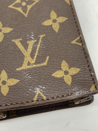 商品画像：エテュイ・リュネット・サーンプル_モノグラム・キャンバス/レザー/BRW/メンズ 5