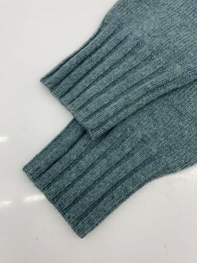 商品画像：ラムウールカーディガン/サイドスリット/FREE/ウール/BLU/TK22310// 6