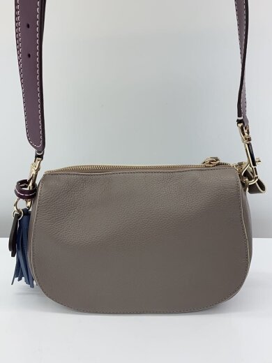 商品画像：ANYDAY/フリンジチャーム/ショルダーバッグ/レザー/KHK/PXR00316 3