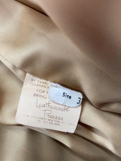 商品画像：80s/A-2/ボアライナー付/フライトジャケット/38/レザー/BRW 4