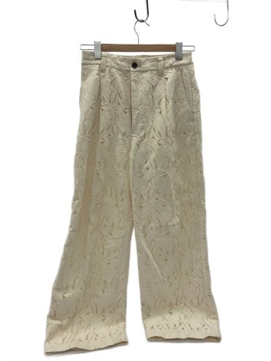 商品画像：22SS/リーフレースタックワイドパンツ/ボトム/1/コットン/CRM/11221461208 1