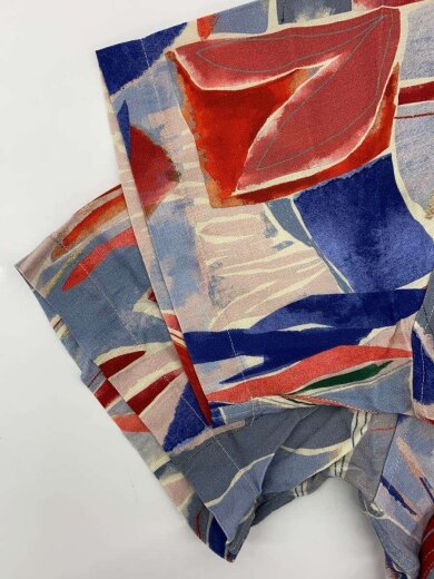 商品画像：25SS/DIDCOT SS SHIRT CUT OUT LEAF/アロハシャツ/XXL/レーヨン/マルチカラー 5