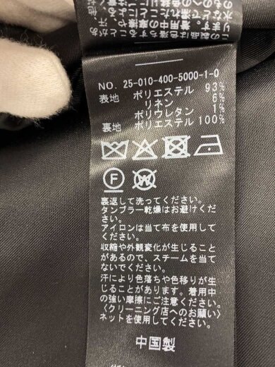 商品画像：25年モデル/テーラードジャケット/--/ポリエステル/BLK/25-010-400-5000 4