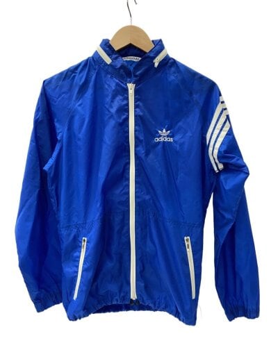 商品画像：80s～/デサント社製/ナイロンジャケット/M/ナイロン/BLU/たばこにおい有 1