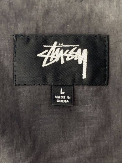 商品画像：Wave Dye Beach Shell/ジップアップジャケット/ムラ染/L/コットン/GRY/115647 3