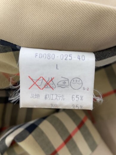 商品画像：レディース/ステンカラーコート/L/ポリエステル/BRW/FD080-025/薄シミ有// 4