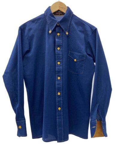 商品画像：70s/長袖シャツ/M/--/NVY// 1
