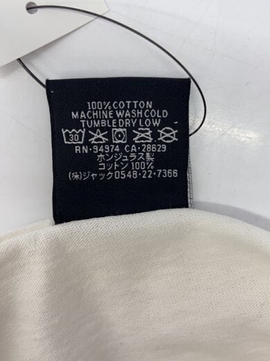 商品画像：BASIC LOGO HALF T-SHIRTS/Tシャツ/XL/コットン/WHT 4