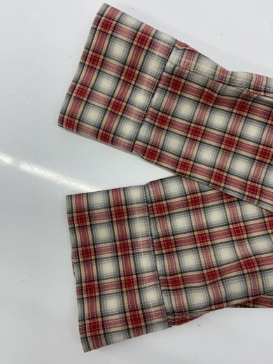 商品画像：長袖シャツ/46/コットン/RED/ギンガムCK/HSQN-HM-1142 5
