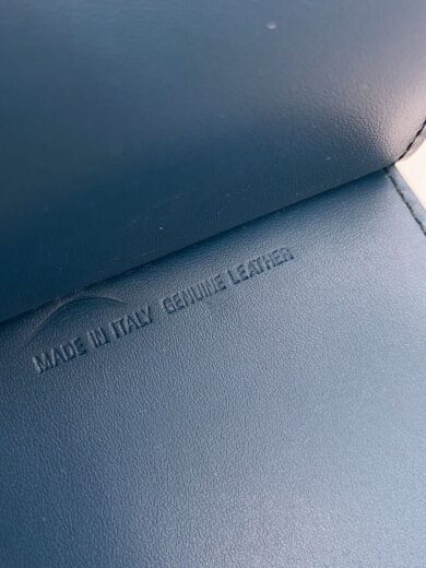 商品画像：MONEY CLIP WALLET/2つ折り財布/レザー/BLU/無地/メンズ 6