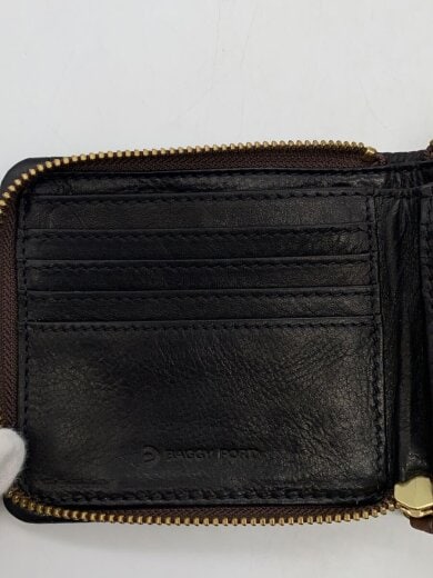 商品画像：2つ折り財布/レザー/BLK/メンズ 7