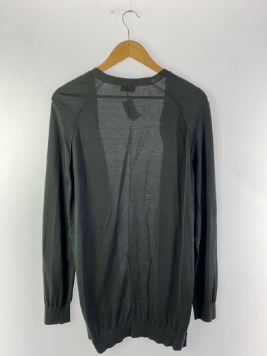 商品画像：カーディガン(薄手)/L/シルク/GRY/無地// 2