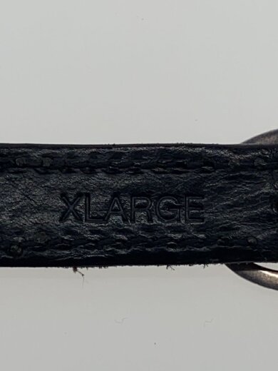 商品画像：LEATHER EXTRA NARROW BELT/ベルト/レザー/BLK/無地/メンズ 3