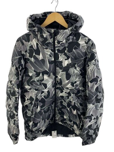 商品画像：ダウンジャケット/M/ポリエステル/GRY/総柄/806863-100 1