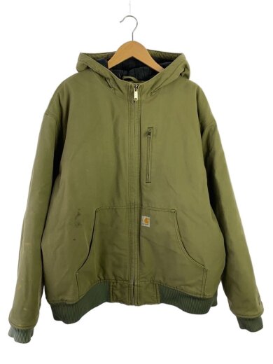 商品画像：クイックダック/アクティブジャケット/ジャケット/2L/コットン/KHK/無地 1