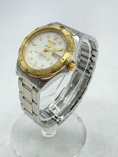 商品画像：5 sports/自動巻腕時計/アナログ/WHT/7S36-0190// 2