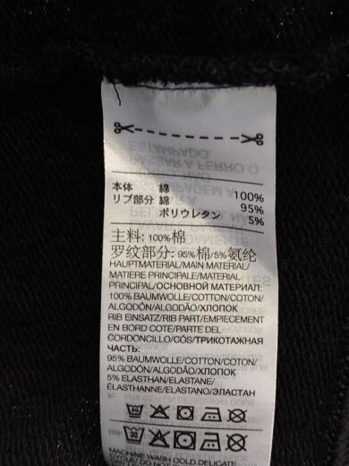 商品画像：パーカー/M/コットン/BLK/HG8800 0DY001// 4
