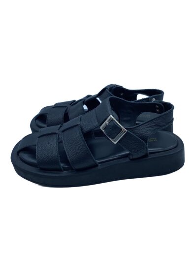 商品画像：サンダル/37/BLK/レザー/グルカサンダル 1