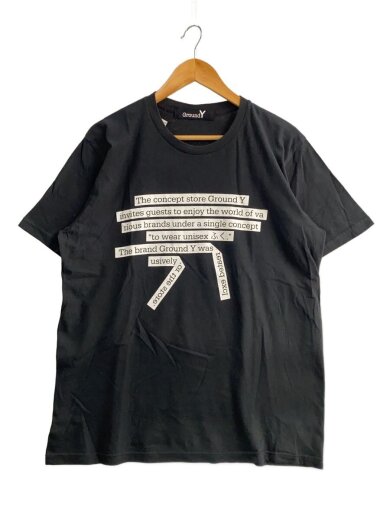 商品画像：Tシャツ/4/コットン/BLK/GA-T58-070// 1