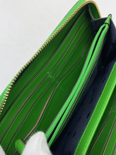 商品画像：長財布/レザー/NVY/無地/レディース 8