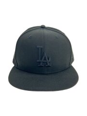 エンゼルス/黒ロゴ/※シール無し/キャップ/7 3/8/ポリエステル/ブラック/メンズ