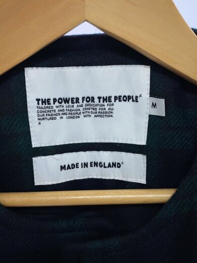 商品画像：THE POWER FOR THE PEOPLE/MEL ROUND COLLAR W/C/M/ウール/ネイビー 3