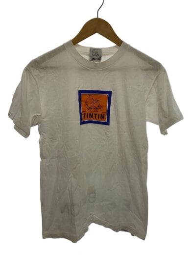 商品画像：90s/タンタンの冒険/exhibition/Tシャツ/FREE/コットン/ホワイト/シングルステッチ 1