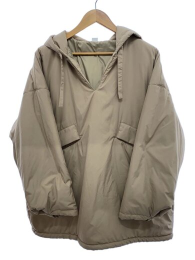 商品画像：oversized lightweight hoodie/1/ポリエステル/ベージュ/thl70323WT0005 1