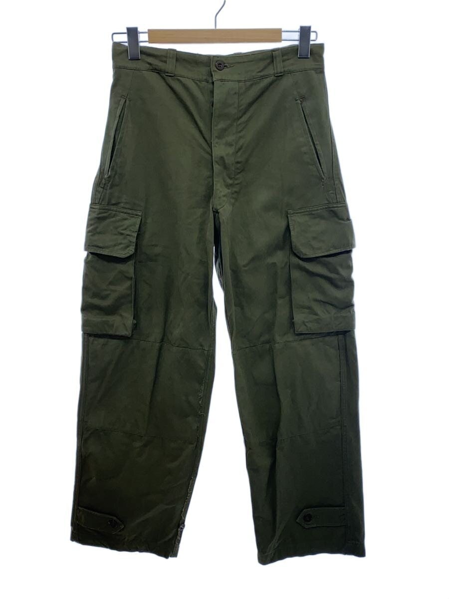 FRENCH MILITARY / M-47/後期/カーゴパンツ/21/コットン/カーキ/ヘリンボーン