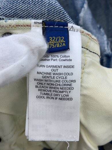 商品画像：リペアダメージ/ボトム/32/コットン/デニム/インディゴ/ネイビー/710533861032 6