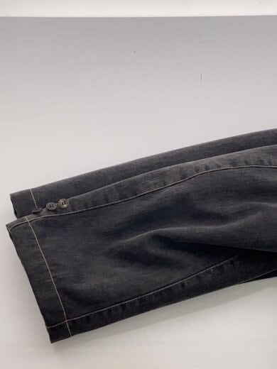 画像：Papasライニングデニムカバーオール/L/コットン/ブラック5